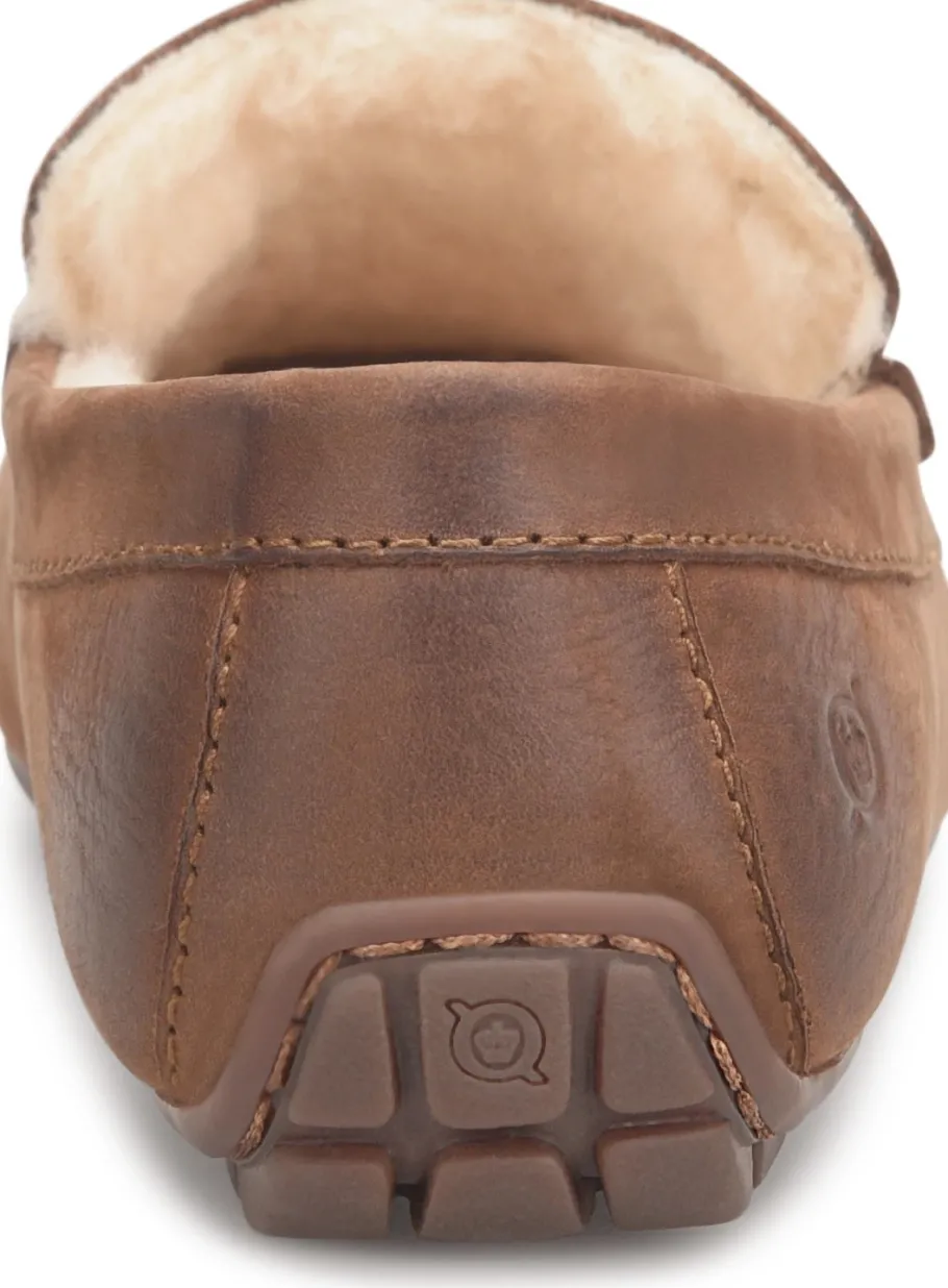 Born Shoes Allan Shearling-Men Slip-Ons